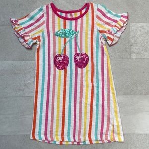Hatley striped sequin 🍒 dress
